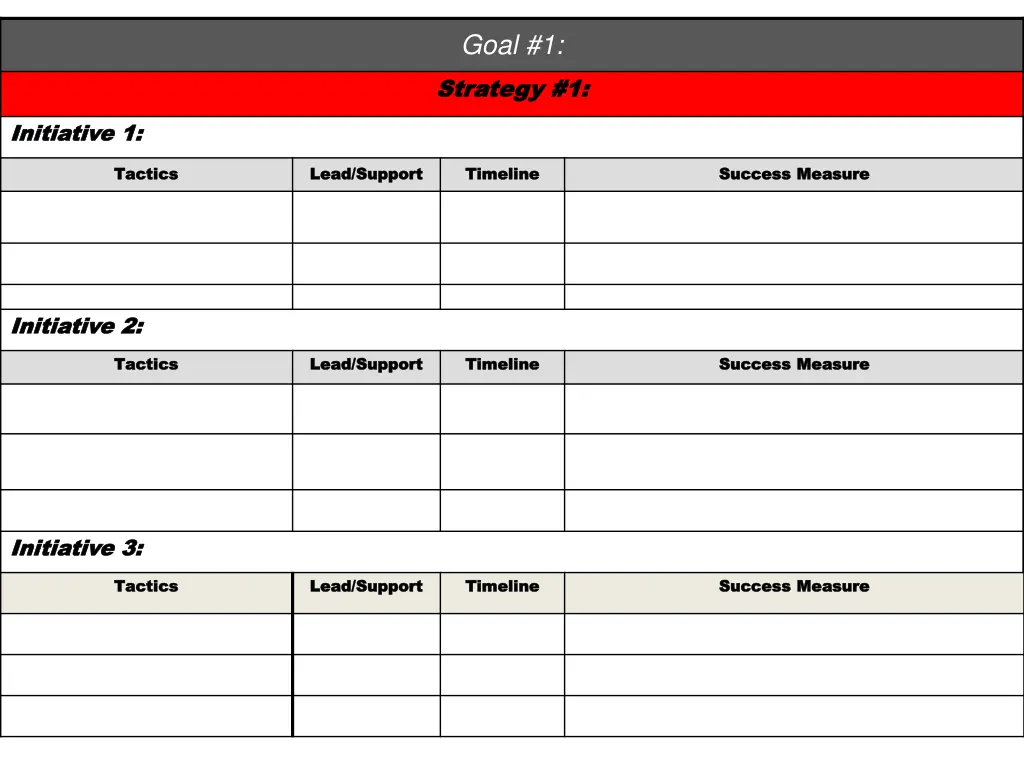 goal 1