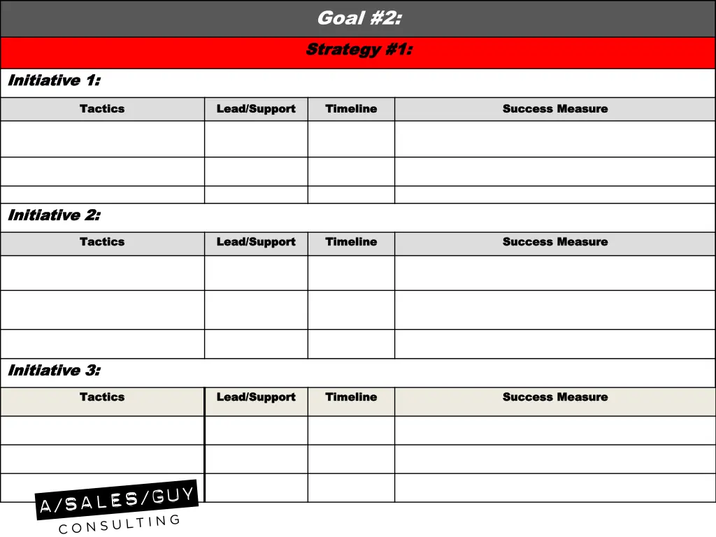 goal 2 strategy 1 strategy 1