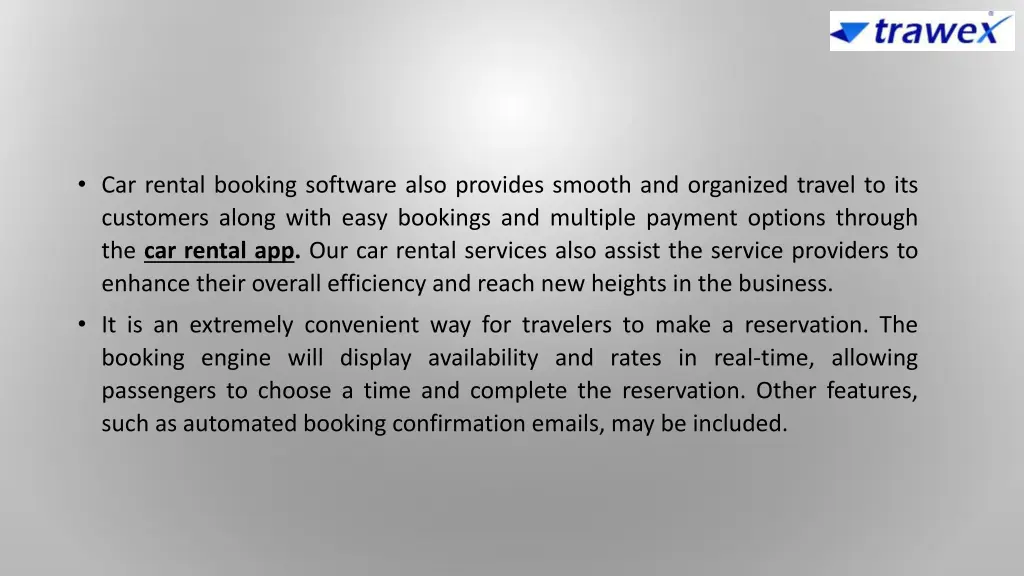 car rental booking software also provides smooth