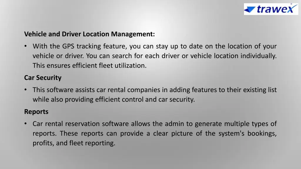 vehicle and driver location management with
