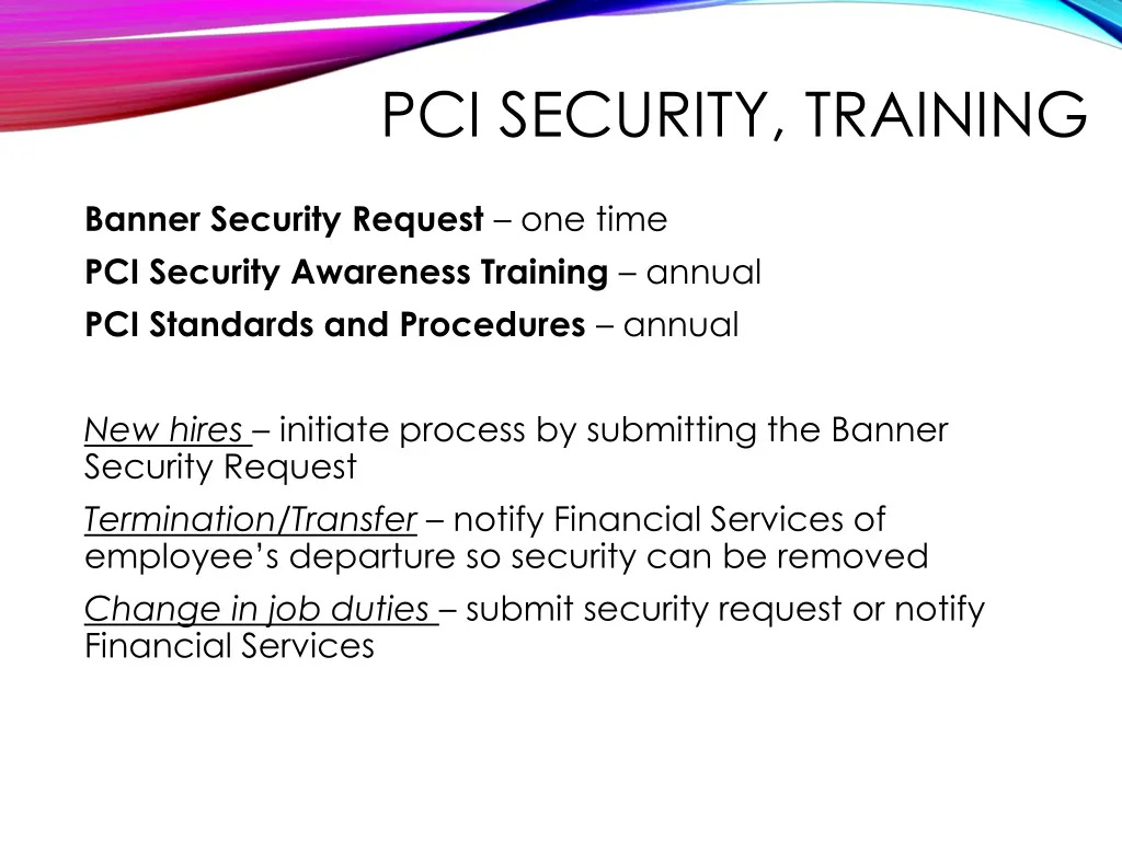 pci security training