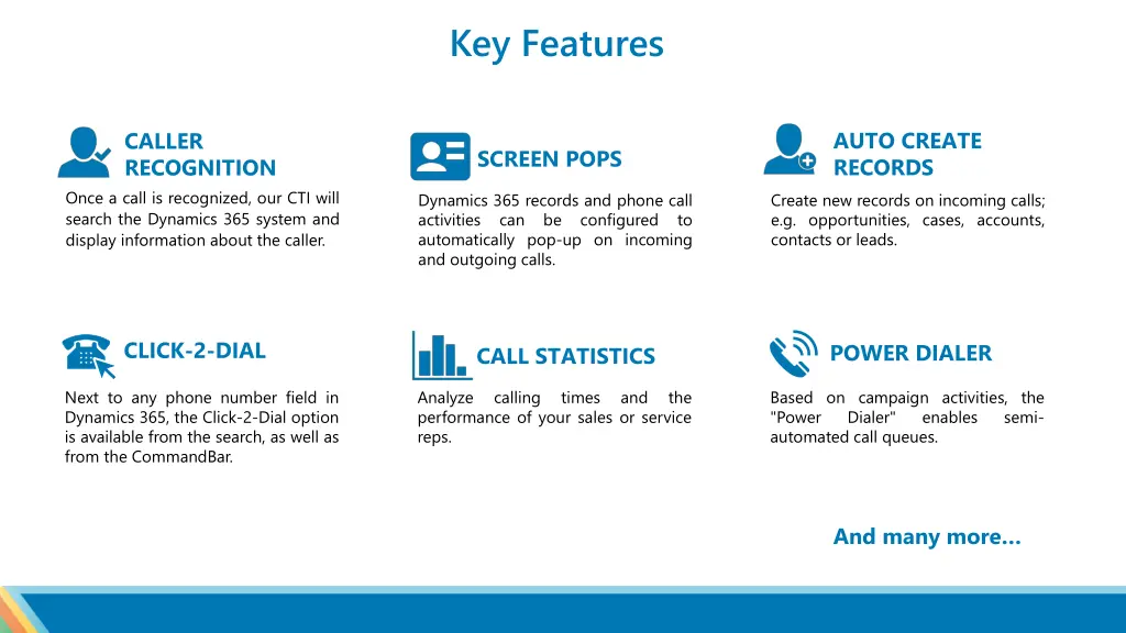 key features