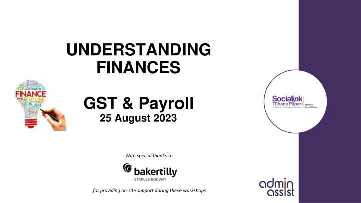understanding finances