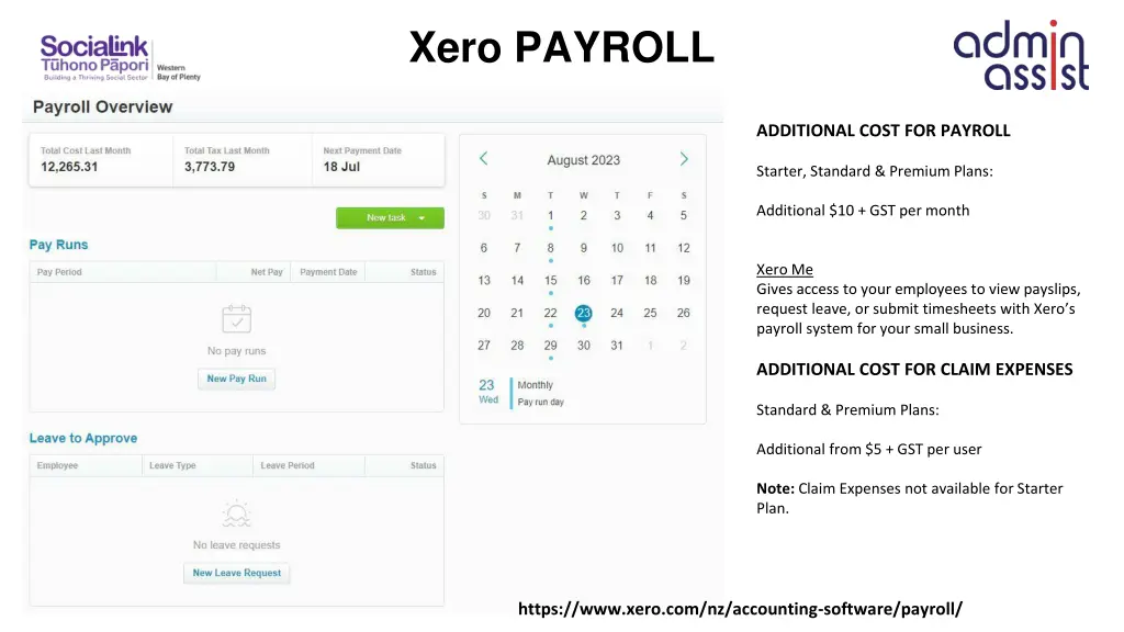 xero payroll