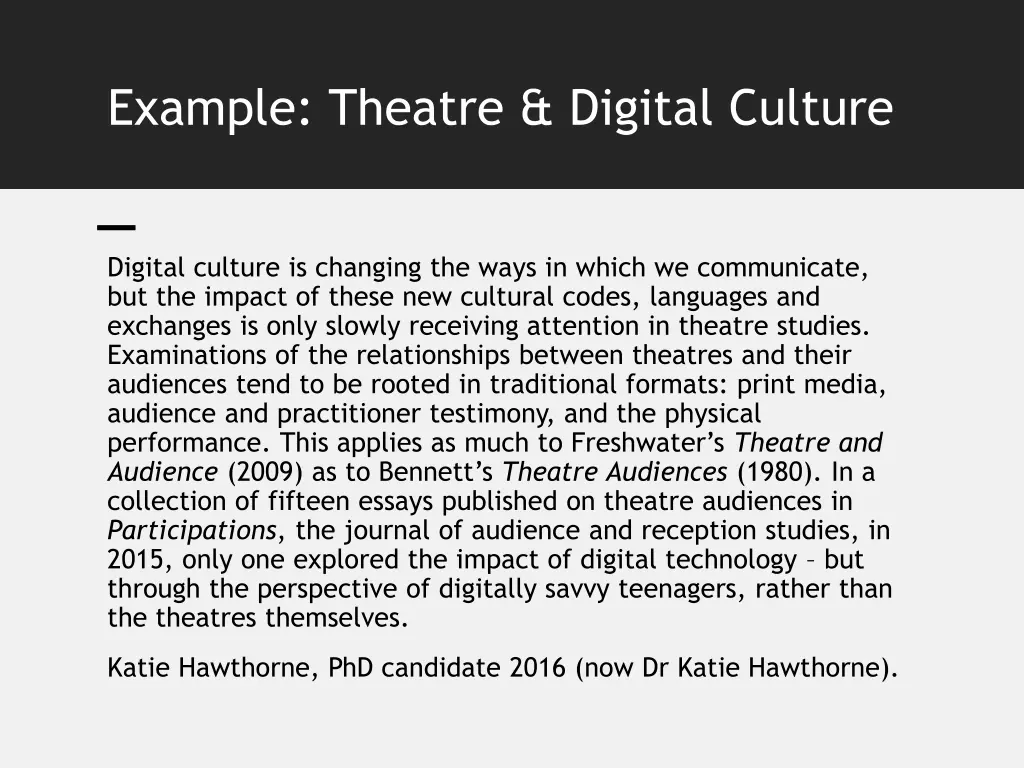 example theatre digital culture