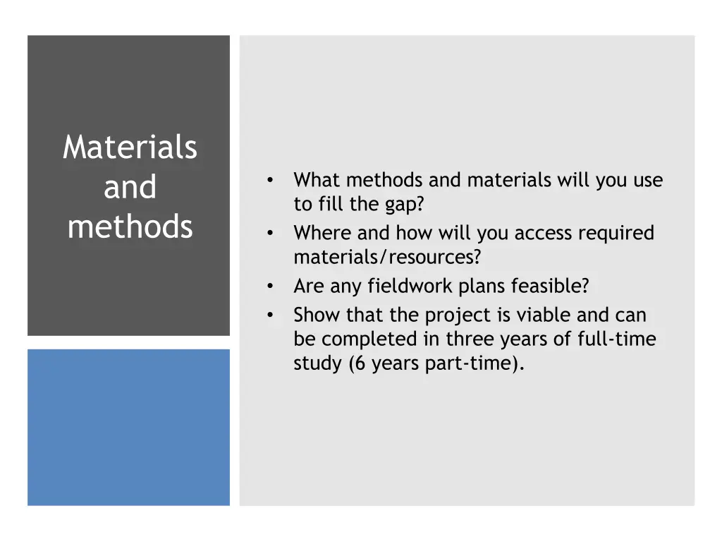 materials and methods