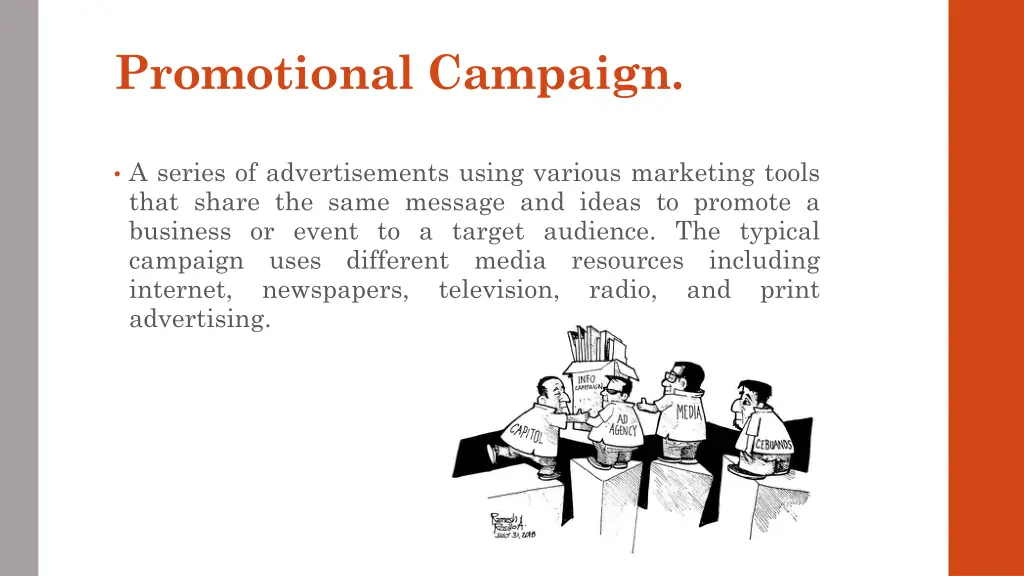 promotional campaign