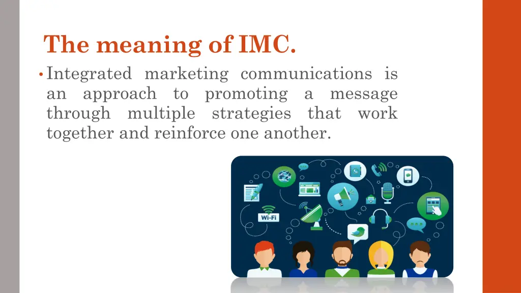 the meaning of imc integrated marketing