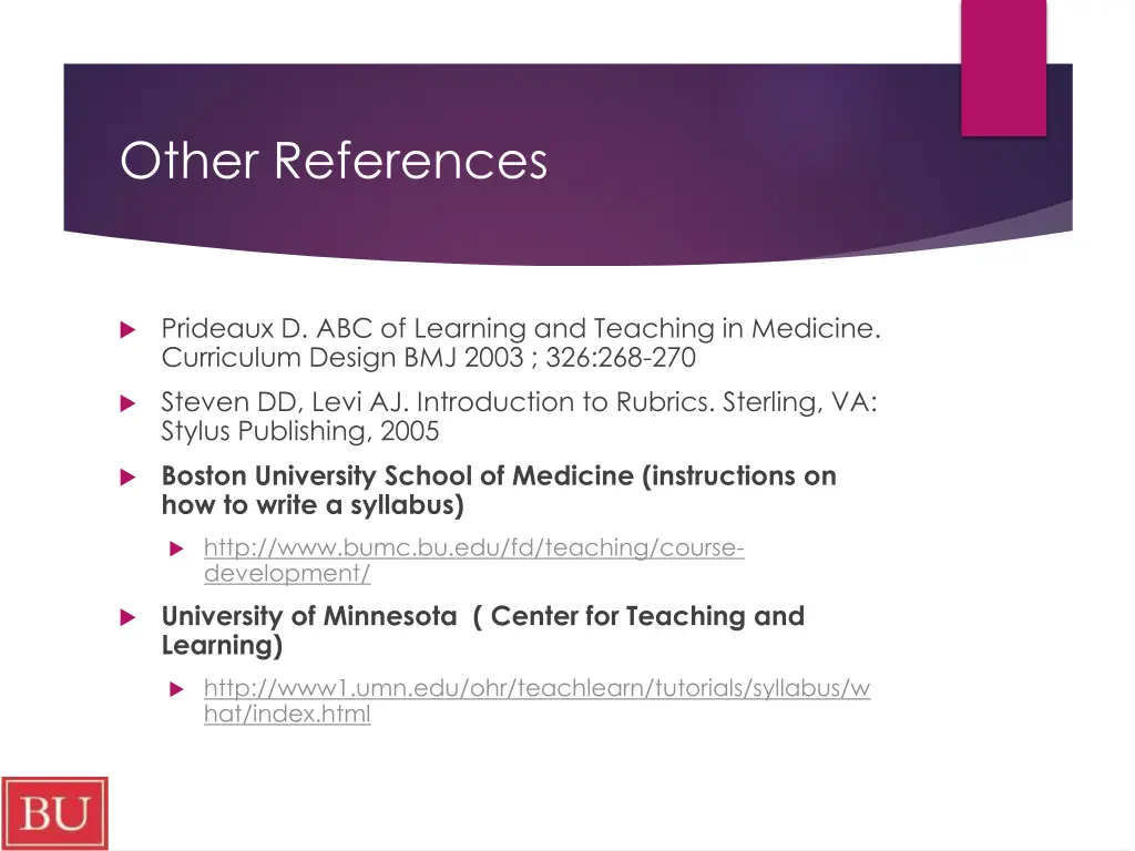 other references