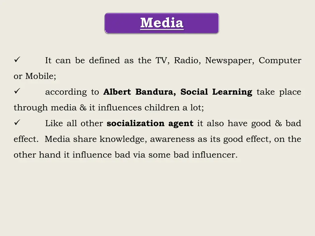 media