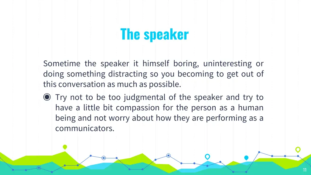 the speaker