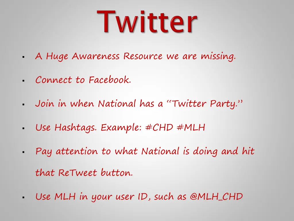 a huge awareness resource we are missing