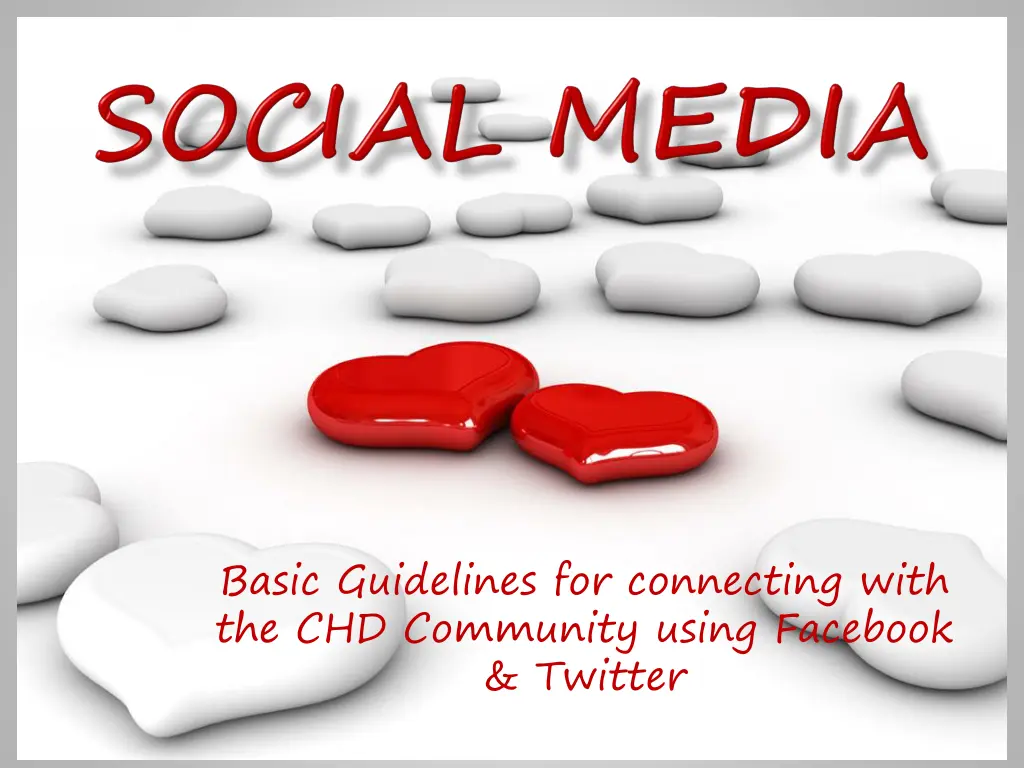 basic guidelines for connecting with