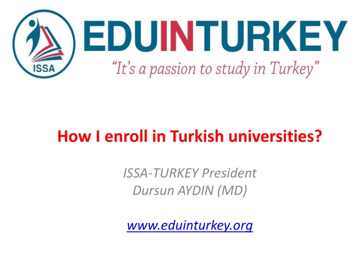 how i enroll in turkish universities