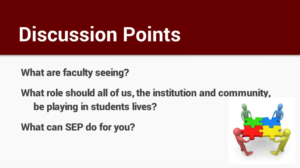 discussion points