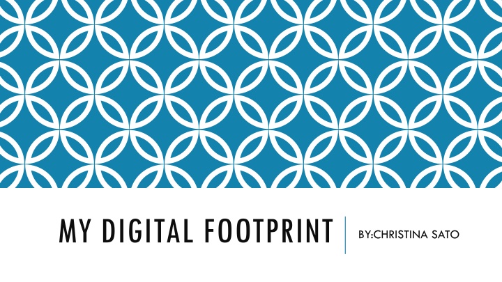 my digital footprint