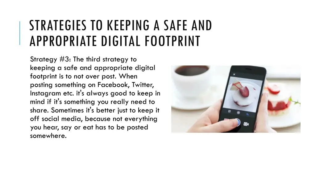 strategies to keeping a safe and appropriate 2