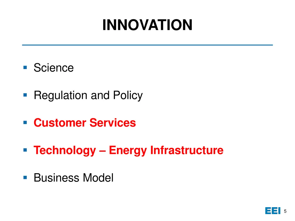 innovation