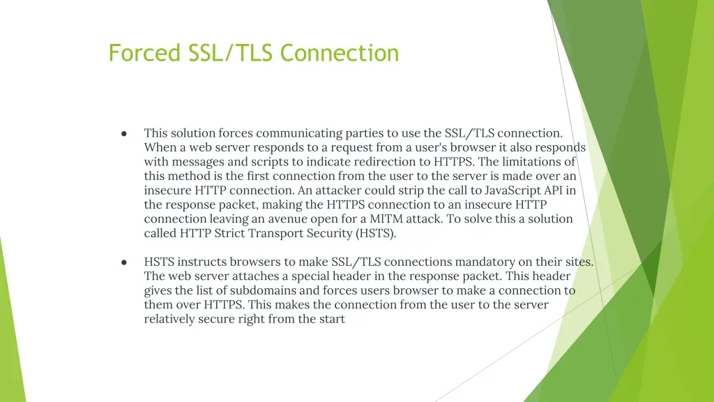 forced ssl tls connection
