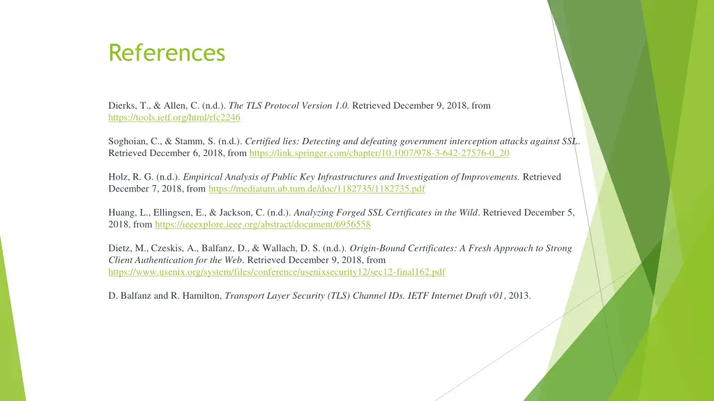 references 1