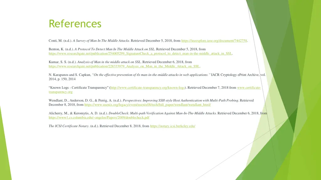 references