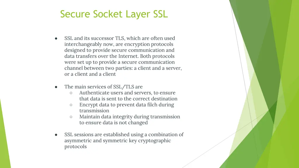 secure socket layer ssl