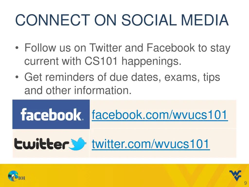 connect on social media