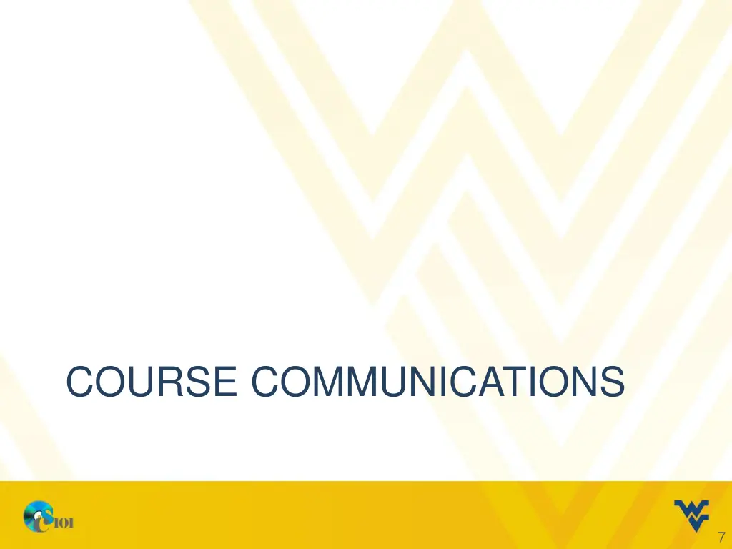 course communications