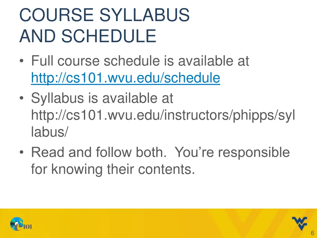 course syllabus and schedule full course schedule