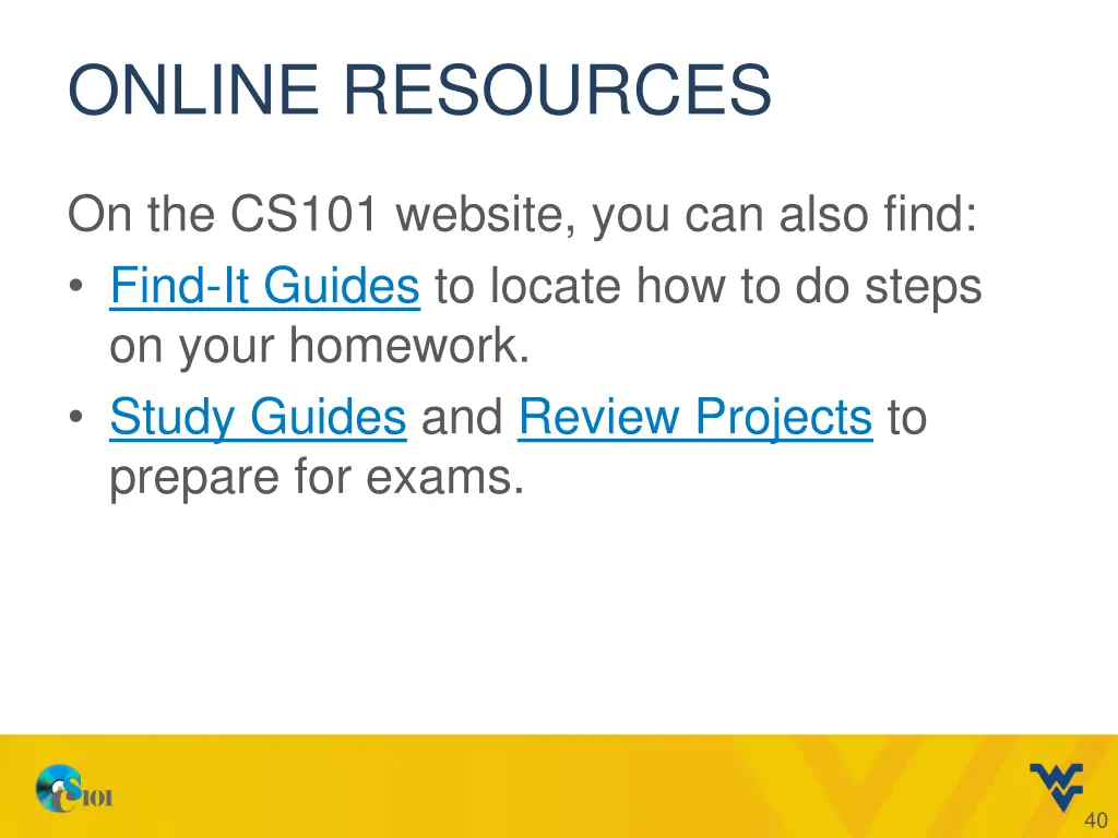 online resources