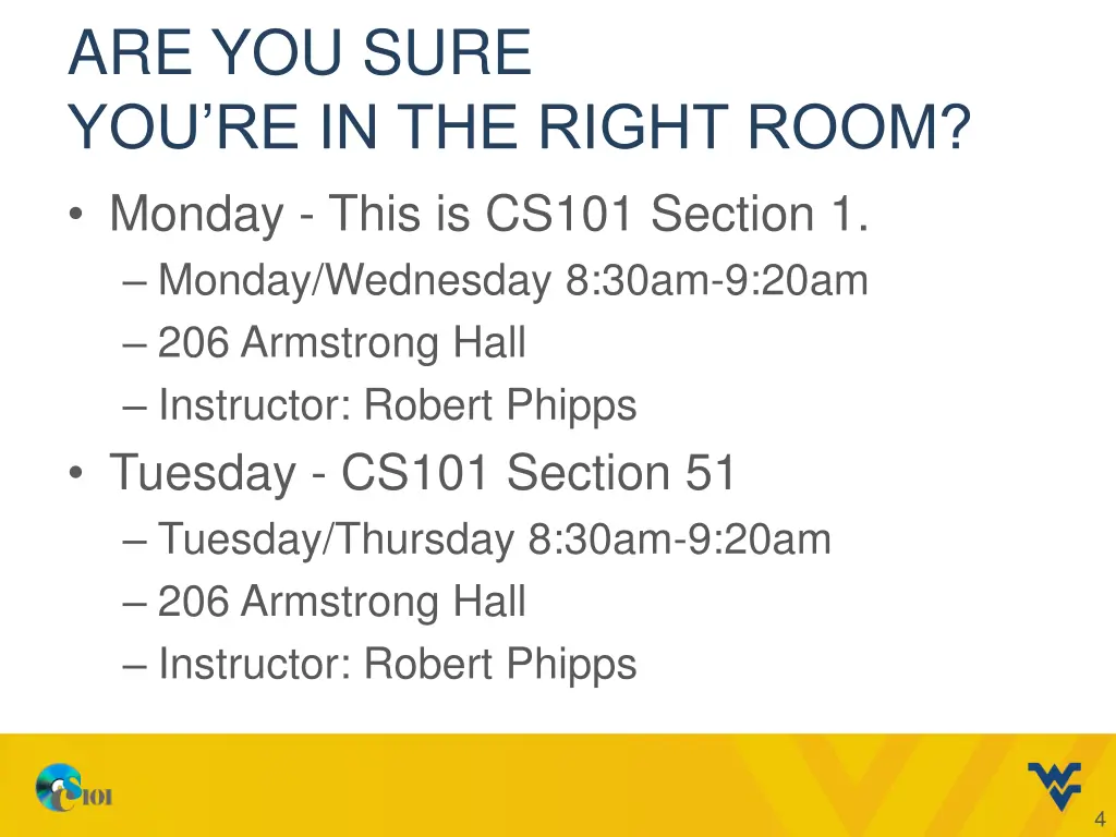 are you sure you re in the right room monday this