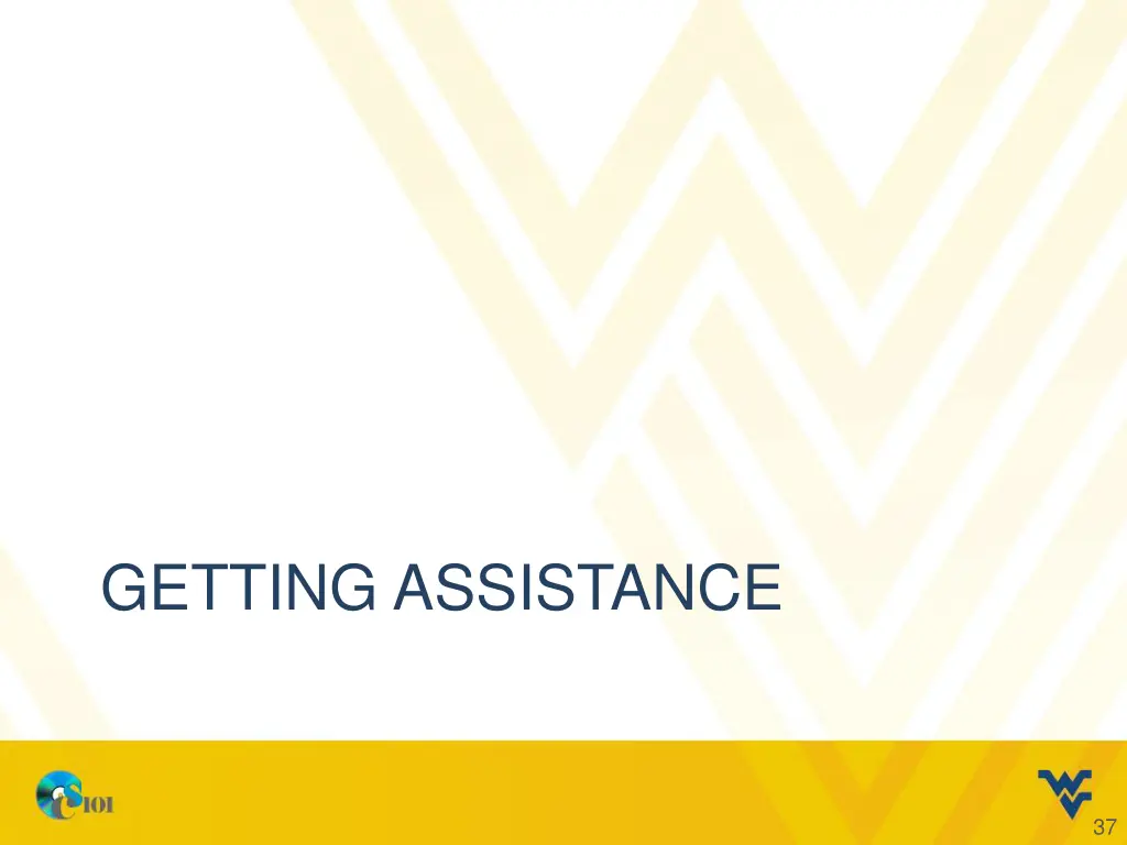 getting assistance