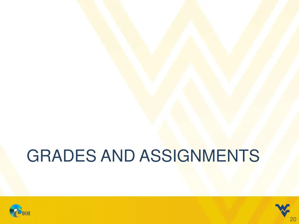 grades and assignments