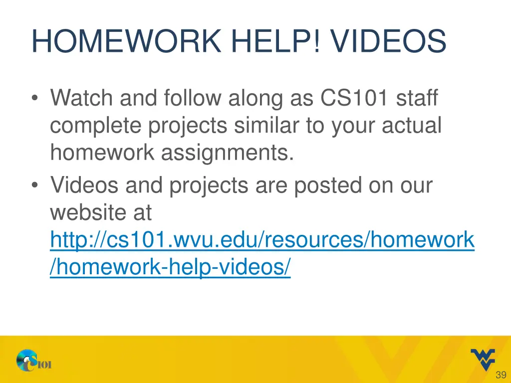 homework help videos