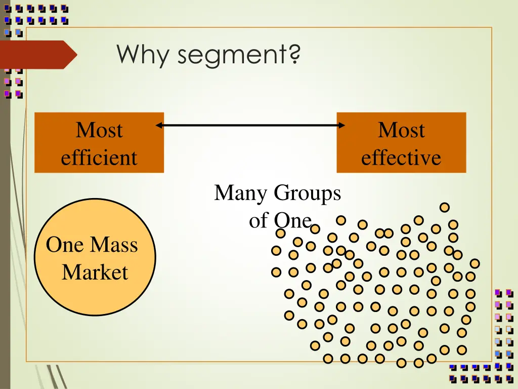 why segment