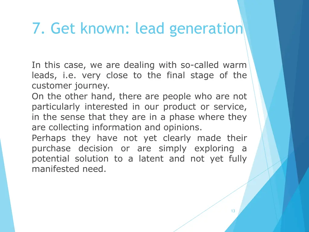 7 get known lead generation 12