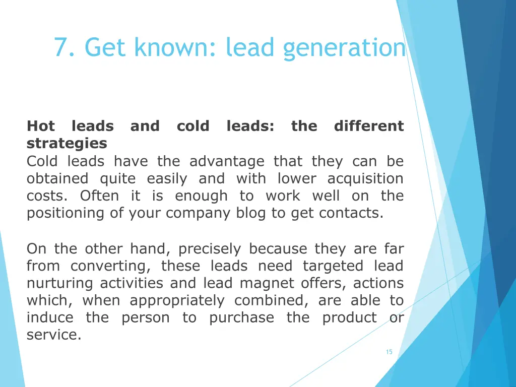 7 get known lead generation 14