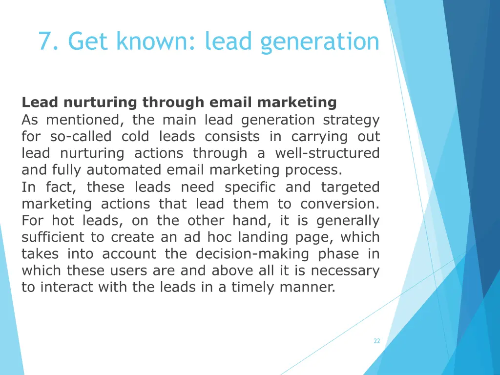 7 get known lead generation 21