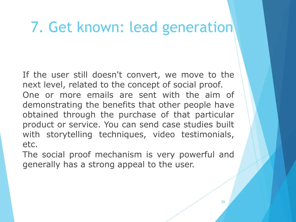 7 get known lead generation 25