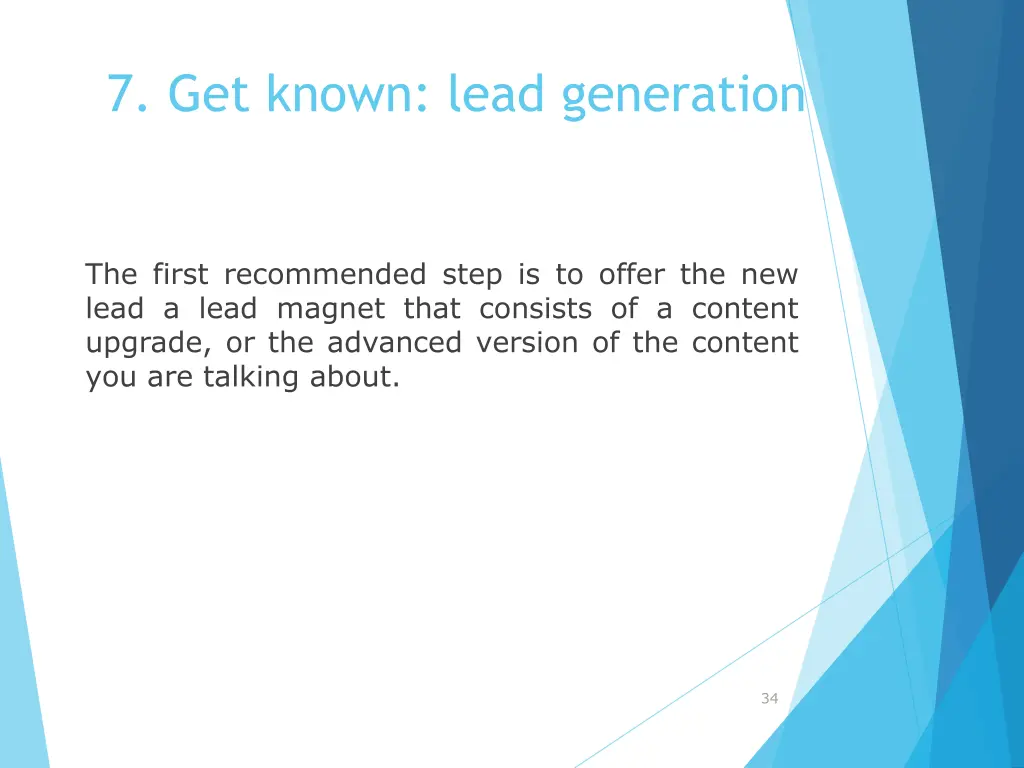 7 get known lead generation 33