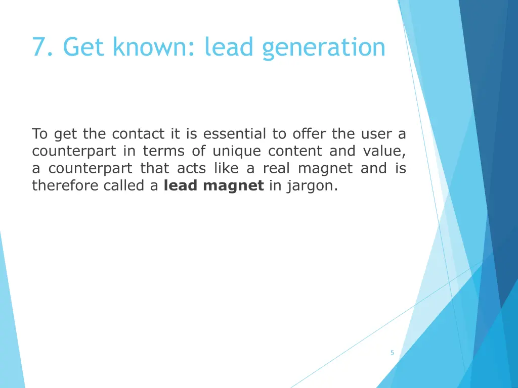 7 get known lead generation 4