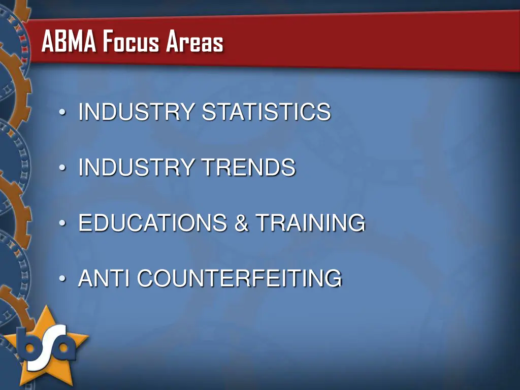 abma focus areas