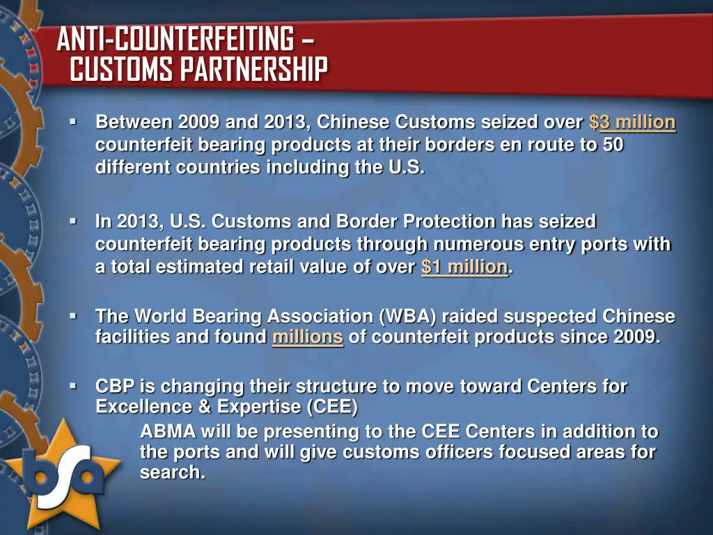 anti counterfeiting customs partnership