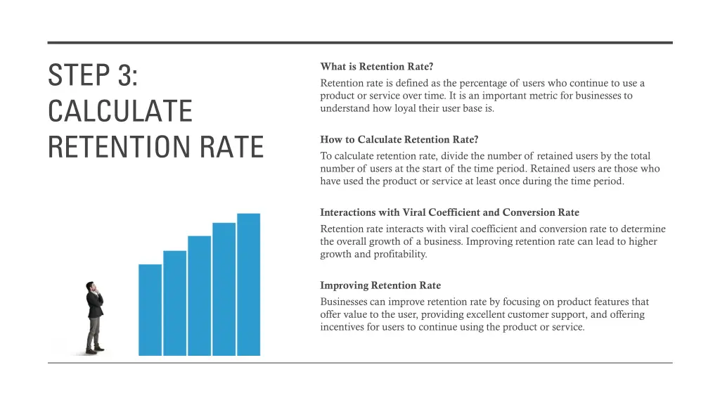 step 3 calculate retention rate