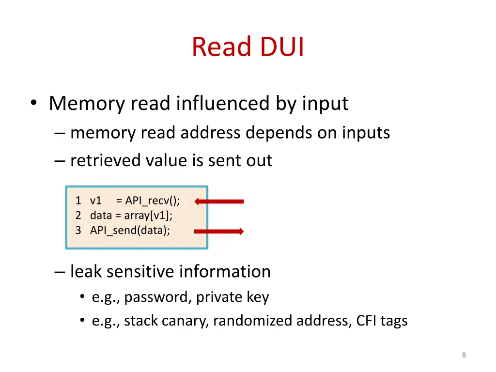 read dui