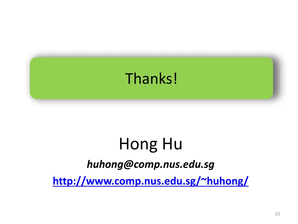 thanks