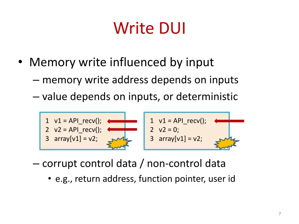 write dui