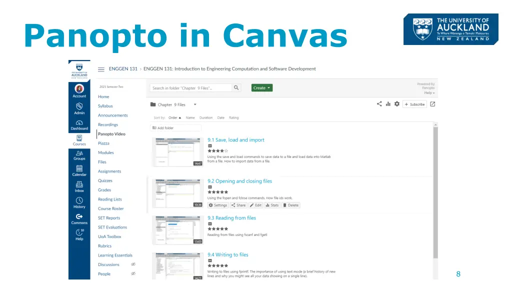 panopto in canvas