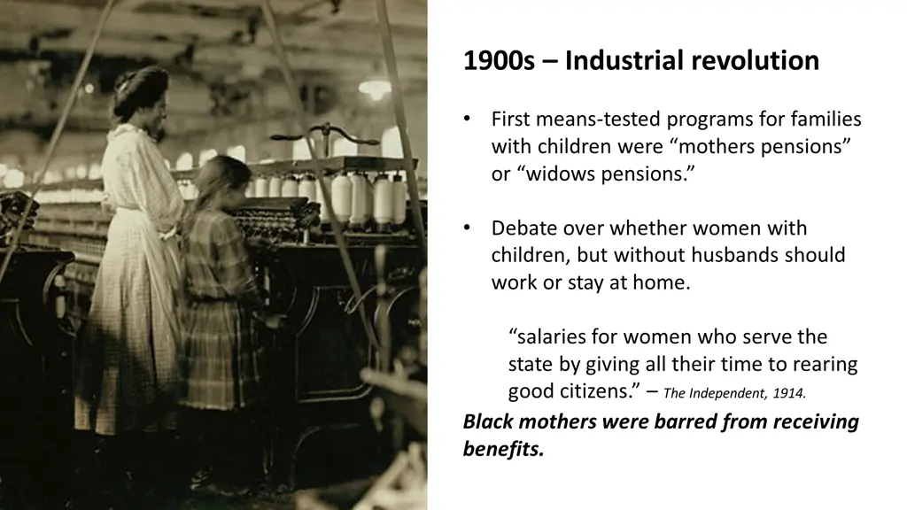 1900s industrial revolution
