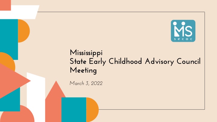 mississippi state early childhood advisory